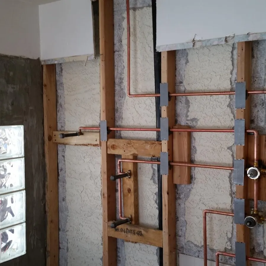 Copper pipe installation for Repiping in Houghton